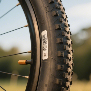 Gói keo xe thể thao không khí vĩnh viễn máy in lốp xe thương hiệu vật liệu nhãn bánh xe mã vạch lưu hóa với cho dán cho lốp xe - Product Image 2