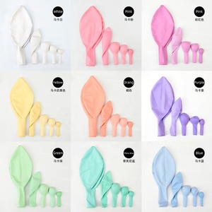 11ปีโรงงาน OEM 5นิ้ว10นิ้ว12นิ้ว<span class=keywords><strong>18</strong></span>นิ้ว36นิ้วยางมาการองบอลลูนปาร์ตี้สีพาสเทลลูกอมตกแต่งวันเกิด - Product Image 2