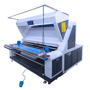 Máquina inspeção tecido malha automática lado a lado Rolling Garment Factory Motor direto para acabamento têxtil Folding - Product Image 6