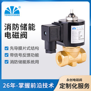 Yongchuang Solenoid Valve YCXFG-12 1/2 In Dc 24V Water Control For Industrial Use - Product Image 5