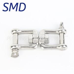 Anillo de elevación giratorio SMD de acero inoxidable 304 con bloqueo manual para transporte logístico - Product Image 1