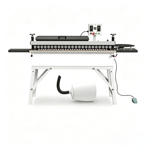 Machine à banderole automatique de haute performance avec fonction de découpe et de polissage pour portes d'armoires - Product Image 5