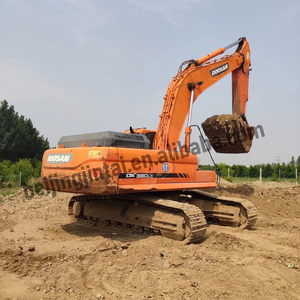 รถขุดไฮดรอลิกขนาดใหญ่ Doosan DX380LC 38 ตัน ของแท้จากเกาหลี ปี 2022 ชั่วโมงการใช้งานต่ำ เครื่องยนต์ มอเตอร์ ปั๊ม เกียร์ แบริ่ง มือสอง - Product Image 3