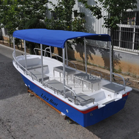 Yacht de sport Liya 19 pieds 22 pieds 25 pieds en fibre de verre avec moteur hors-bord certifié CE pour la pêche et le travail en lac