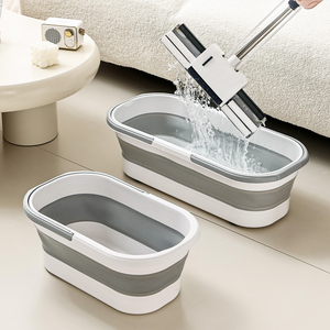 <span class=keywords><strong>Cubo</strong></span> <span class=keywords><strong>de</strong></span> <span class=keywords><strong>fregona</strong></span> plegable premium <span class=keywords><strong>de</strong></span> PP y TPE con diseño que ahorra espacio para una limpieza eficiente del hogar y fácil almacenamiento en <span class=keywords><strong>espacios</strong></span> <span class=keywords><strong>pequeños</strong></span> - Product Image 4