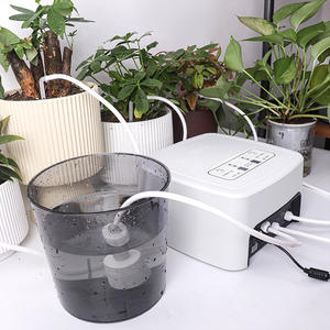 Dispositivo de riego automático WD-01DE con temporizador inteligente, control remoto por WiFi, riego por goteo para plantas, uso en jardín exterior. - Product Image 2