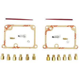 Yamaha Banshee 350 Kit perbaikan karburator, Jet penuh 12 nozel utama 2 <span class=keywords><strong>pilot</strong></span> 2 jarum kompatibel kondisi baru - Product Image 1