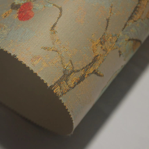 Papel tapiz autoadhesivo moderno, patrón de flores Jacquard europeo, función a prueba de humedad, rollo de paredes de suministro de fábrica - Product Image 1