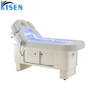 Lit de beauté Kisen Salon, lit à eau, température constante, lit pour extensions de cils, table de massage corporel, réglage électrique, mobilier - Product Image 5