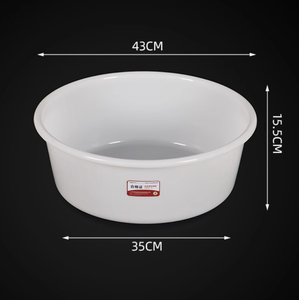 גדול צבע פלסטיק קטן בינוני קטן עגול האגן חומר hdpe מעובה עיצוב עמיד נפילה עבור תופים & חביות חביות - Product Image 4
