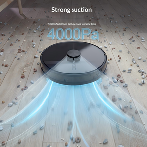 Aspiradora Robótica con Navegación LDS Slam, Recarga Automática Inteligente, Funciones de Barrido y Fregado, Compatible con Secado - Product Image 4