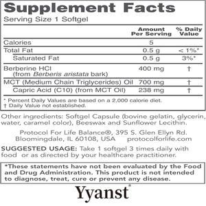 Aceite MCT de marca privada de alta calidad y cápsulas blandas de Berberina HCL que favorecen el metabolismo lipídico, la energía y el control de peso. - Product Image 2