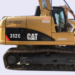 Pompe Caterpillar Japon Caterpillar Excavatrice sur chenilles hydraulique d'occasion 312cat 12 tonnes Matériel de terrassement certifié EMC - Product Image 2