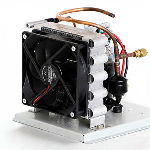 Unité de <span class=keywords><strong>condensation</strong></span> à mini-compresseur ST19C DC 12V/24V/48V pour congélateur portable, petit <span class=keywords><strong>climatiseur</strong></span>, système de refroidissement personnalisable - Product Image 3