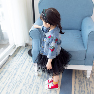 Chaqueta de Algodón para Niñas, Conjunto de 2 Piezas, Chaquetas de Tallas Grandes, Vestido Indio Lehenga, Tienda en Línea de Venta al por Mayor - Product Image 3