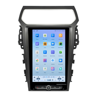 Radio Tesla Vertical con Pantalla Táctil IPS de 12.1 Pulgadas, Navegador GPS Android 14 para Ford Explorer 2014-2019, Reproductor para el Tablero del Automóvil