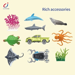 Chengji Juguetes, Coche de Juguete con Catapulta de Expulsión Creativa para Niños, Modelo Disparable, Transporte Transformable, Submarino, Juguetes de Ranura Unisex - Product Image 5