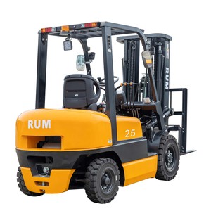 Meilleur <span class=keywords><strong>prix</strong></span>, nouveau chariot élévateur diesel RUM FD30 3t, hydraulique automatique, 4 roues motrices, tout-terrain, déplaceur latéral, mât à trois étages, fourche de 1070 mm, Shimadzu - Product Image 5
