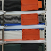 Nylon mat doux avec fermeture auto-agrippante réglable, confortable à porter toute la journée avec un ajustement sûr et personnalisé