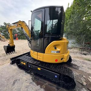Excavatrice sur chenilles d'<span class=keywords><strong>occasion</strong></span> Caterpillar CAT 305ecr 5 tonnes, petites excavatrices, machine à vendre avec des performances parfaites - Product Image 1