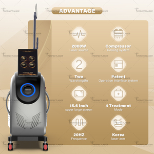 PicoレーザーマシンQ-Switch Nd Yagレーザーピコ秒顔料除去美容サロンプロのレーザー入れ墨除去機 - Product Image 2