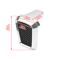 Cache de bobine d'allumage de moto en plastique ABS style carbone pour Harley Softail 2018-2026 Fat Boy Street Fat Bob FXBBS