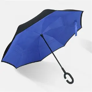 Parapluie inversé en tissu pongé double couche ChenHua