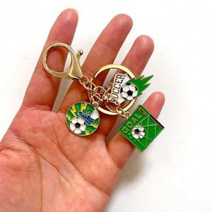 Custom Soccer Football Club <b>Carabiner</b> <b>Keychain</b> Metal Key Ring Diy Charm Backpack Chain Fashion Lightweight for Gift - Product Image 3
