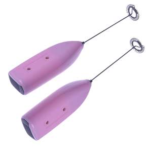 Alat Dapur Pengocok Susu Listrik Genggam, Alat Pengocok Telur Mini, Minuman Panas, Mixer, Pembuat Busa, Blender - Product Image 2