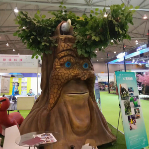 Modèle d'arbre parlant animatronique personnalisé réaliste, plante artificielle, décoration de Noël, arbre parlant robotisé, vente d'usine - Product Image 3
