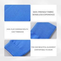 Protège-tibias de football souples en polyester respirant, manchon de compression pour mollets, chaussettes de football sans pied avec fonctions de protection