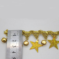 Paillettes gland frange garniture dentelle pour robe de danse vêtements argent or tresse décoration ruban bricolage accessoire de couture