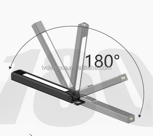 Lampe de travail de réparation automobile portable <span class=keywords><strong>LED</strong></span> multifonctionnelle à haute intensité pliable avec affichage numérique TYPE d'aspiration magnétique - Product Image 1