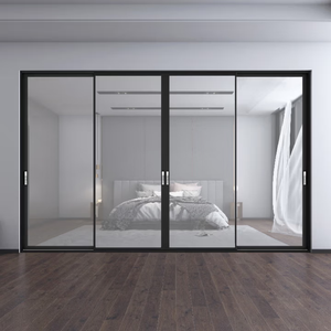 <span class=keywords><strong>Puerta</strong></span> Corredera Automática Moderna <span class=keywords><strong>de</strong></span> Aluminio con Marco Delgado - <span class=keywords><strong>Puerta</strong></span> <span class=keywords><strong>de</strong></span> <span class=keywords><strong>Vidrio</strong></span> Inteligente Personalizable <span class=keywords><strong>para</strong></span> Uso Doméstico, Comercial y Exterior - Product Image 4