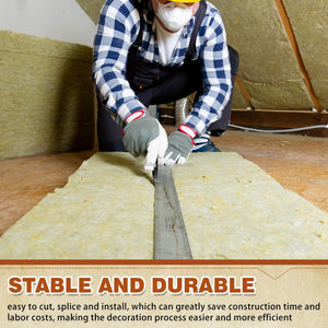 Panneau d'isolation en laine minérale résistant à la chaleur, insonorisant, pour poêles et murs de bâtiments (vente en gros) - Product Image 5