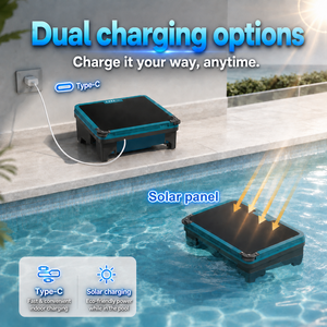 <span class=keywords><strong>Robot</strong></span> Limpiafondos Flotante <span class=keywords><strong>para</strong></span> <span class=keywords><strong>Piscinas</strong></span> de Apartamentos, Elimina Pequeños Objetos de Plástico y Manguitos de Cigarrillos, Marca Privada - Product Image 2