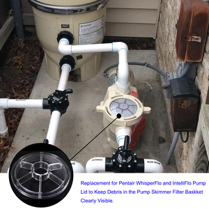 Remplacement du couvercle de <span class=keywords><strong>pompe</strong></span> avec <span class=keywords><strong>joint</strong></span> <span class=keywords><strong>torique</strong></span>, pour <span class=keywords><strong>pompe</strong></span> de <span class=keywords><strong>piscine</strong></span> Pentair Whisperflo, Intelliflo VF, VS 3050, SVRS, 357151 - Product Image 6