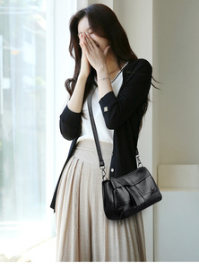 Bolsos de Mano de Lujo para Mujer al por Mayor, Bolsos de Cuero PU Suave, Bolsos de Hombro y Bandolera para Mujer - Product Image 2