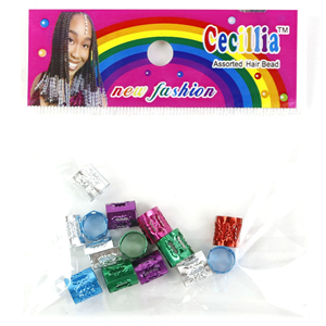 Prix Accessoires d'extension de cheveux pour enfants <span class=keywords><strong>Afro</strong></span> Bobine Dreadlocks Anneaux de tresse Poignets Perles de tressage pour accessoire de cheveux - Product Image 6