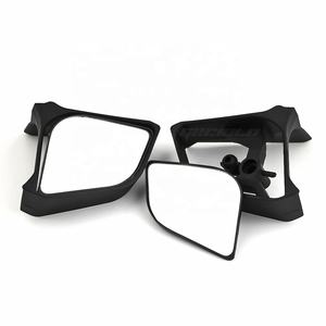 Rétroviseurs convexes en verre pour moto Accessoires de rétroviseur ABS pour YAMAHA XMAX 250 300 400 2017-2022 - Product Image 2