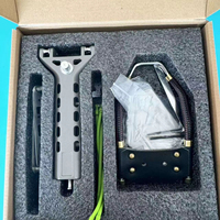 Slingshot semi-automatique en alliage d'aluminium CNC de qualité supérieure avec système de rechargement rapide et ergonomique