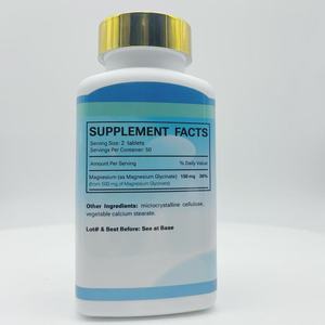 Tableta de glicinato de <span class=keywords><strong>magnesio</strong></span> de alta absorción compatible con huesos, corazón, músculos y energía, suplemento dietético sin gluten sin OGM - Product Image 4