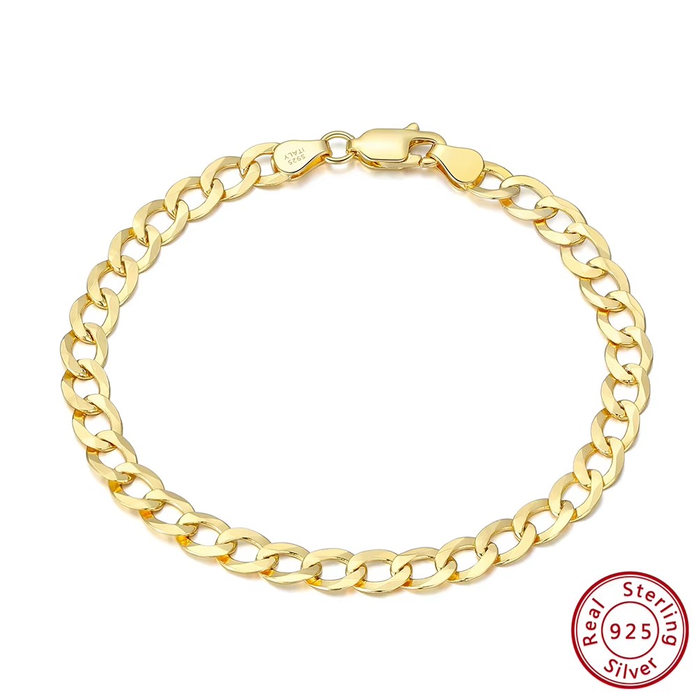 5mm-18K Baño de Oro