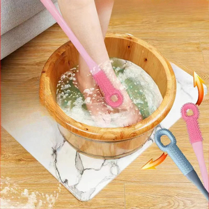 Brosse de nettoyage douce pour les pieds, 1 pièce, pour le lavage, le bain, la douche, exfoliante, hygiénique, articles ménagers, accessoires de salle de bain, outil de soin - Product Image 6