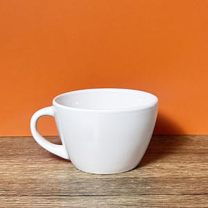 <b>Ceramic</b> Mug White Porcelain Solid Color Home Use Coffee Tea Water <b>Cup</b> - Product Image 3