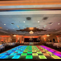 Lumière Disco 3D LED Dance Floor Lights pour DJ Party Floor Show