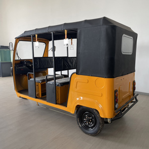 Carrito eléctrico de 8 plazas Dudu, triciclo motorizado de hierro de 60V, vehículo de carga certificado EEC para pasajeros, vehículo eléctrico de <span class=keywords><strong>3</strong></span> ruedas - Product Image 2