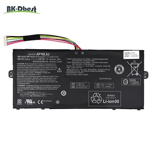 BK-dbest 35.2Wh AP16L5J 4570มิลลิแอมป์ชั่วโมงแบตเตอรี่แล็ปท็อป AP16L8J สำหรับ ACER <span class=keywords><strong>Spin</strong></span> 1 SP111 Swift 5 SF514-52T <span class=keywords><strong>TravelMate</strong></span> TMX514 X514-51-5661 - Product Image 1