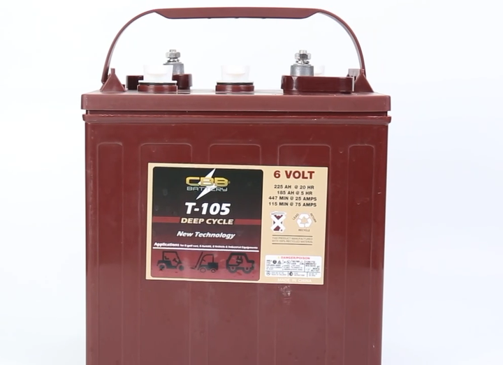 T105 T105 Trojan 6v/225ah Deep Cycle Battery for Golf Carts & Boats