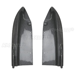 Glossy Black/Carbon Look Car Rear Bumper Lip Diffuser Side Spoiler <b>Splitter</b> for BMW X5 G05 M Sport 2019-2023 Body Kits - Product Image 2